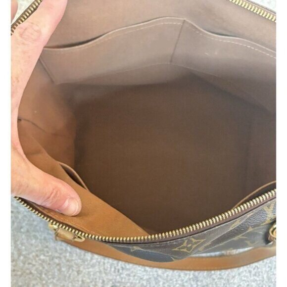 Authentic Louis Vuitton Totally MM‎ Monogram Shoulder Bag Tote Handbag Purse - Picture 5 of 14